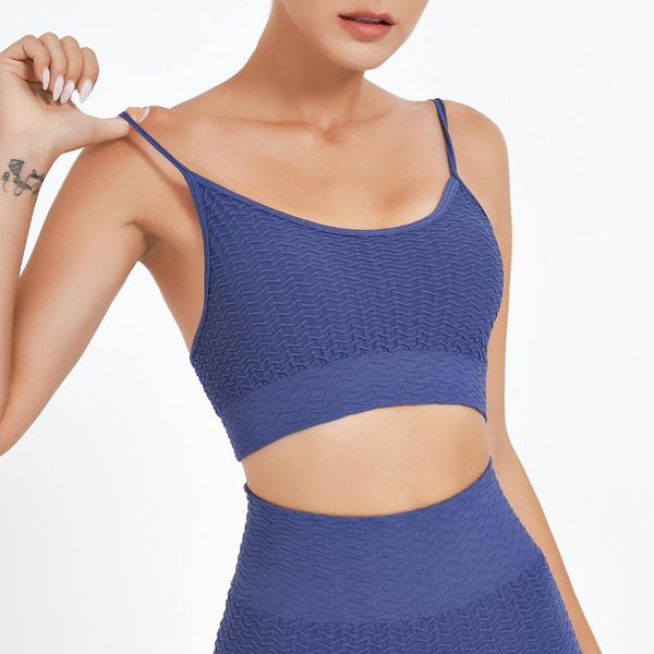 

yoga outfit sport bra for women gym workout fitness padded push up sports sling