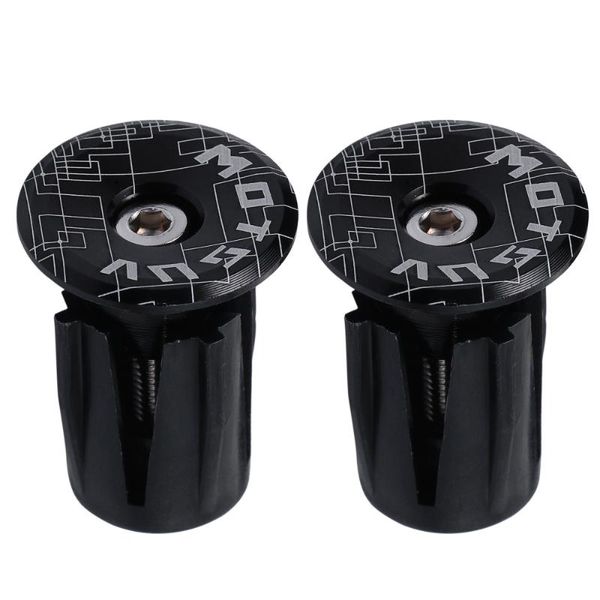 

bike handlebars &components 2pcs bar plugs cycling handlebar end aluminum alloy caps