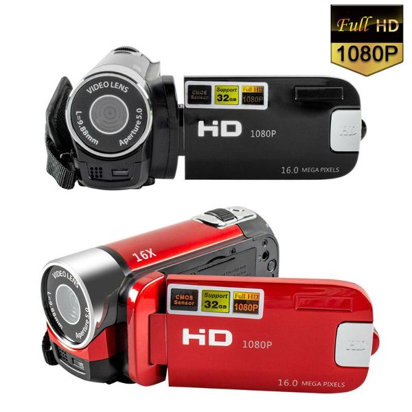 

camcorders video camera camcorder vlogging full hd 1080p digital webcam function, usb 2.0, tv output multifunctional 2021