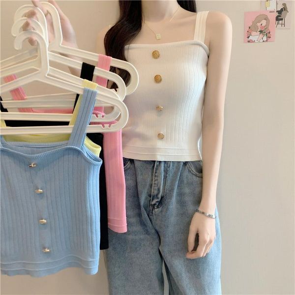 

women's tanks & camis 2021 fashion clothing solid for women, White