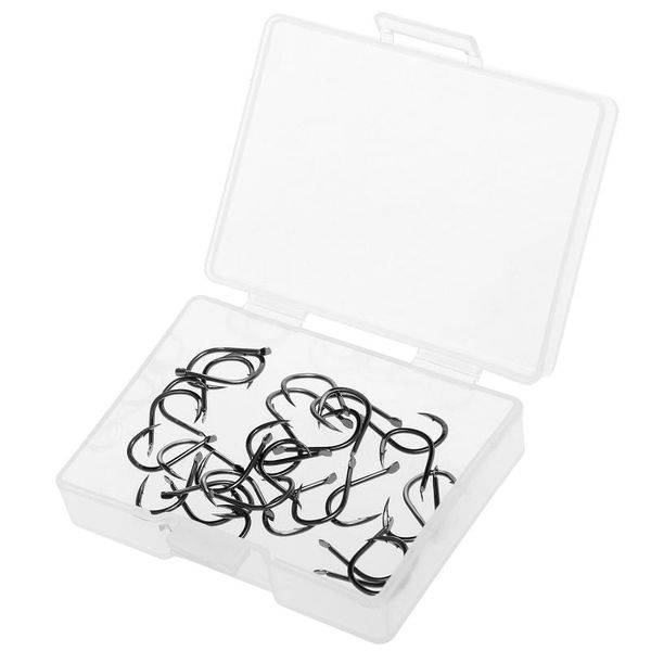 

fishing hooks hook jig head 30 pcs high carbon steel soft bait fish tackle accessories pesca