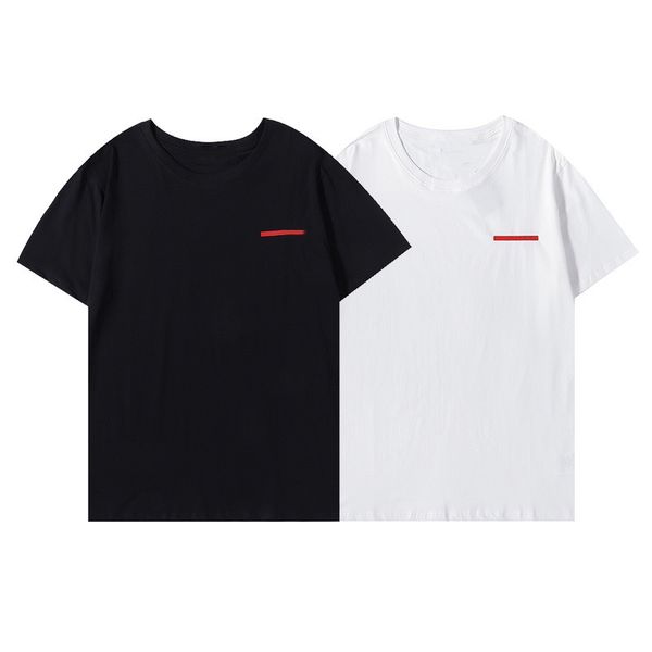 

luxury brand t shirts and polos mens designer spring summer color cotton sleeves ees vacation short sleeve casual white, White;black