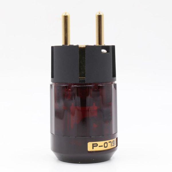 

smart power plugs 2 pieces p-079e schuko plug eu version for audio cable