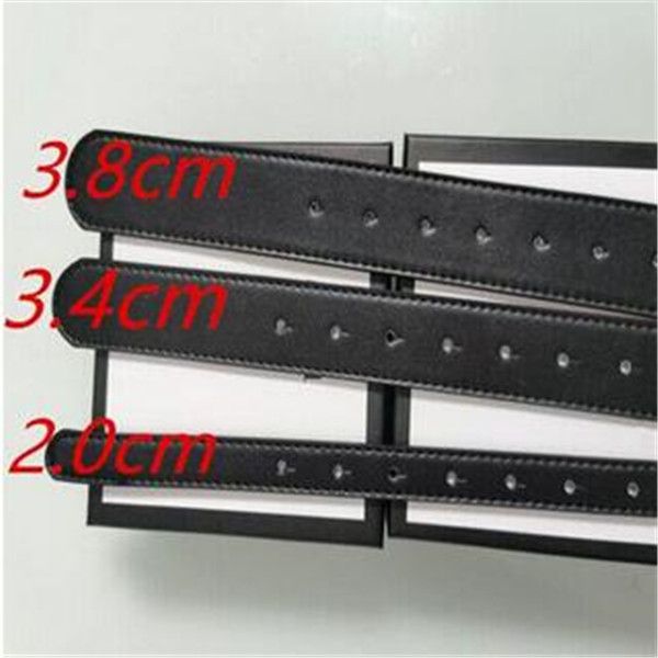 

2022 fashion big buckle genuine leather belt with box designer belts men women new mens belts aa16, Black;brown