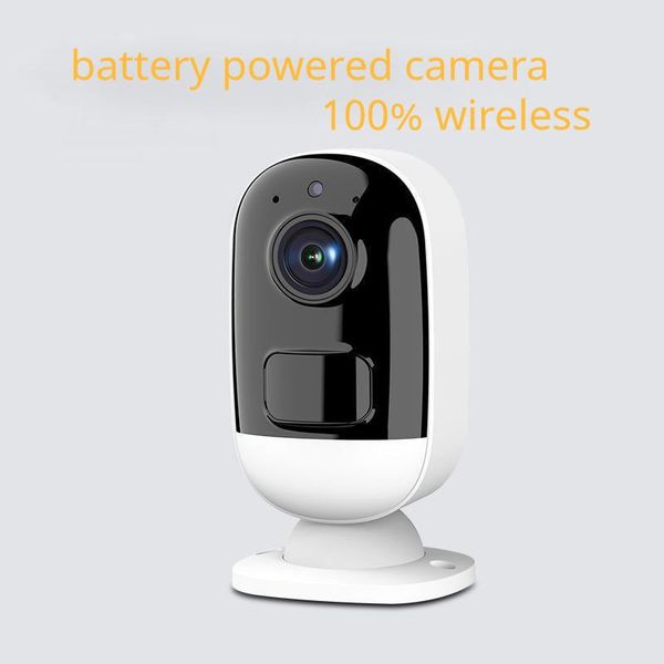 

f1 smart battery powered camera home two-way voice home mobile phone indoor night vision hd wifi 120 degree for pet camera