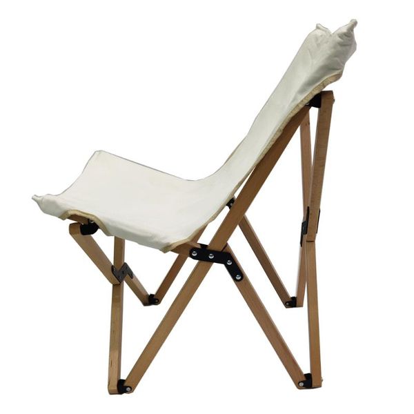 

camp furniture portable wooden beach chair butterfly camping folding outdoor for hiking traveling picnic with storage bag