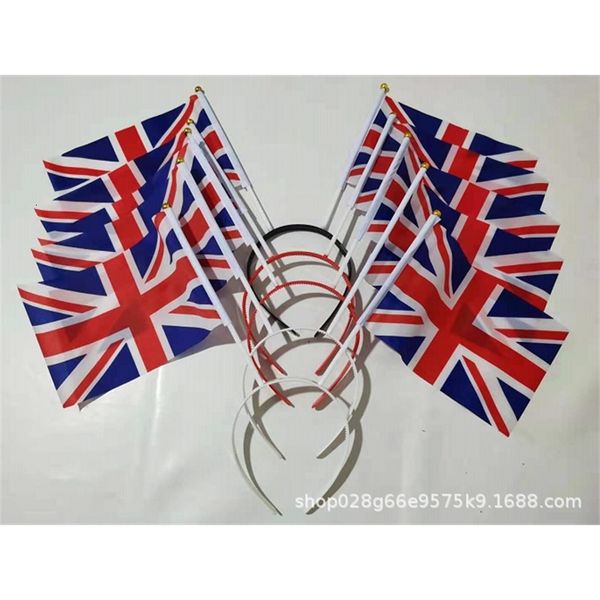 

souvenir flag headband national day party dance cheer prop uk australia sweden headdress