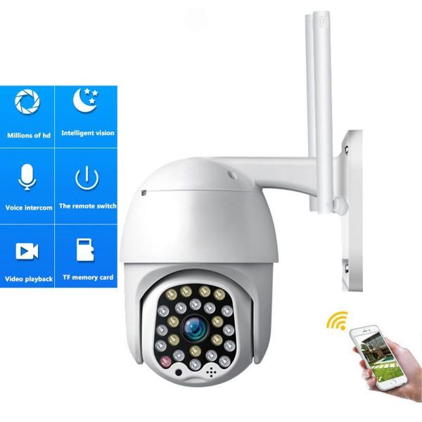 

1080p hd ip cctv camera waterproof outdoor wifi ptz security wireless ir cam