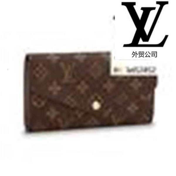 

chain brand purse designer luxury evening bq8m compact m60531 sarah card wallet wallets women real clutches leather key long wallet holders, Red;black