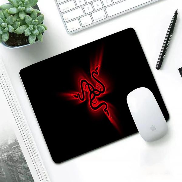 

mouse pads & wrist rests razer logo design computer pad washable non-skid rubber s not overlock 22x18cm desk mat