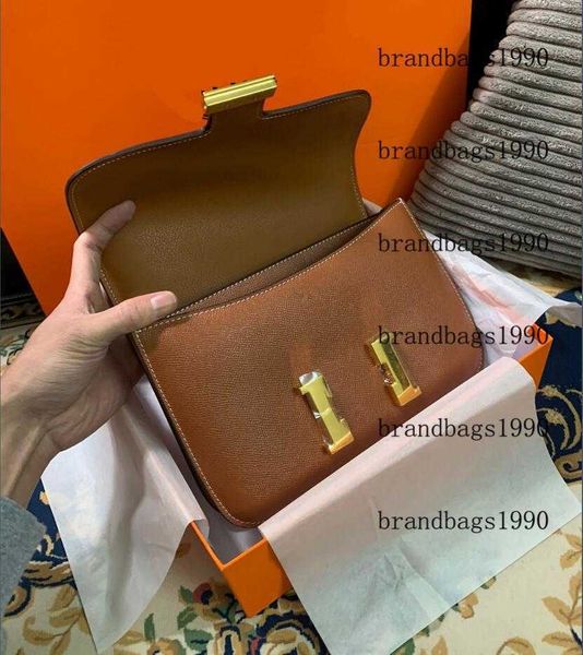 

19cm 24cm cowskin espom genuine leather fashion bag women purse shoulder bags lady handbag factory wholesale 2021