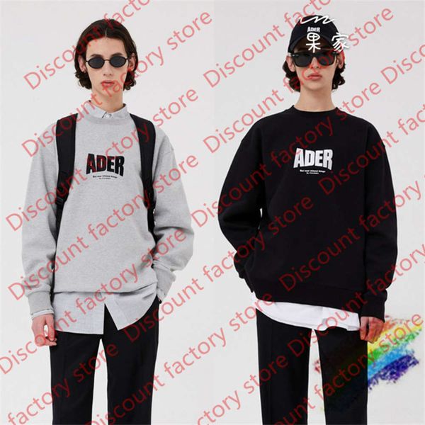 

embroidery sweatshirts men women 1 crewneck pullovers hoodie, Black