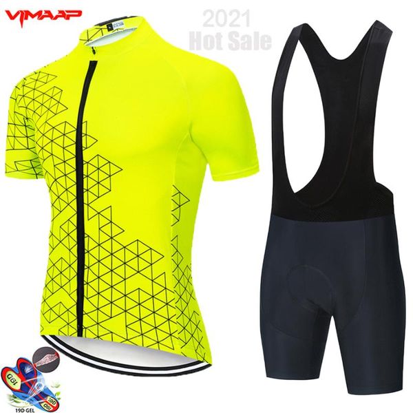 

racing sets 2021 mtb cycling team jersey 19d bike shorts set short sleeve quick dry mens bicycle clothes pro maillot culotte, Black;blue