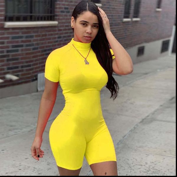 

summer tracksuit women skinny sport playsuit fitness bodysuit rompers biker shorts sleeveless club outfits 2021, Black;white