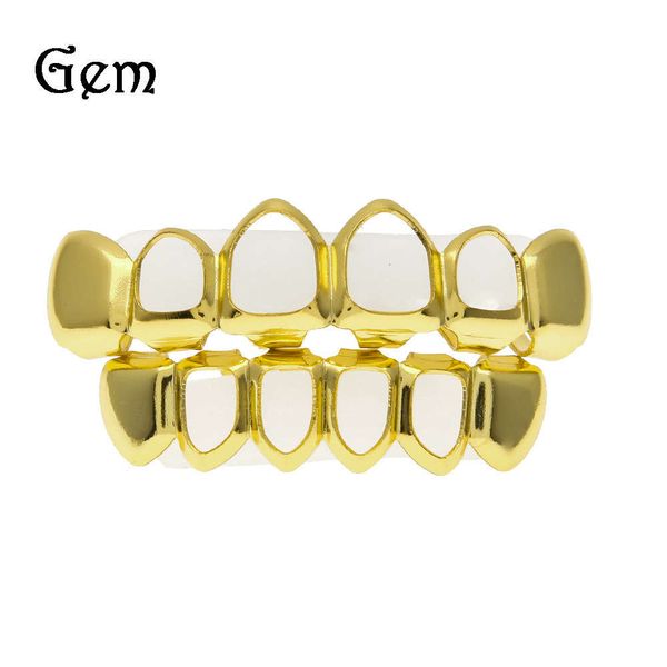 

hip hop gold denture, Silver