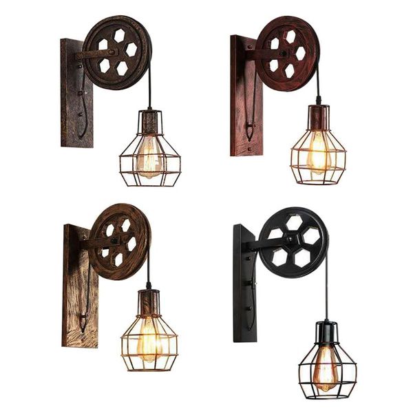 

wall lamp industrial fixture sconce e27 kitchen light bedrooms corridor