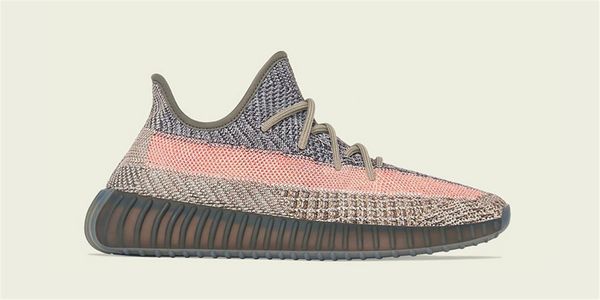 

2021 authentic v2 ash stone blue pearl originals kanye west man woman outdoor shoes sports sneakers trainer with box size 36-48