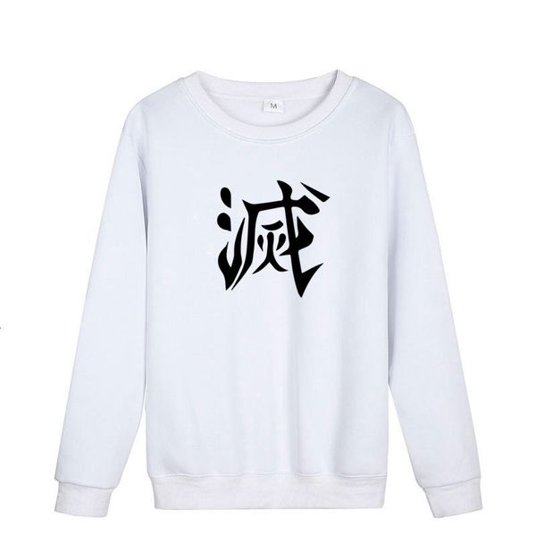 

2021 new anime demon slayer sweatshirt male clothing crewneck pullover hoody winter spring sweatshirts casual streetwear hoodie 0lrh, Black