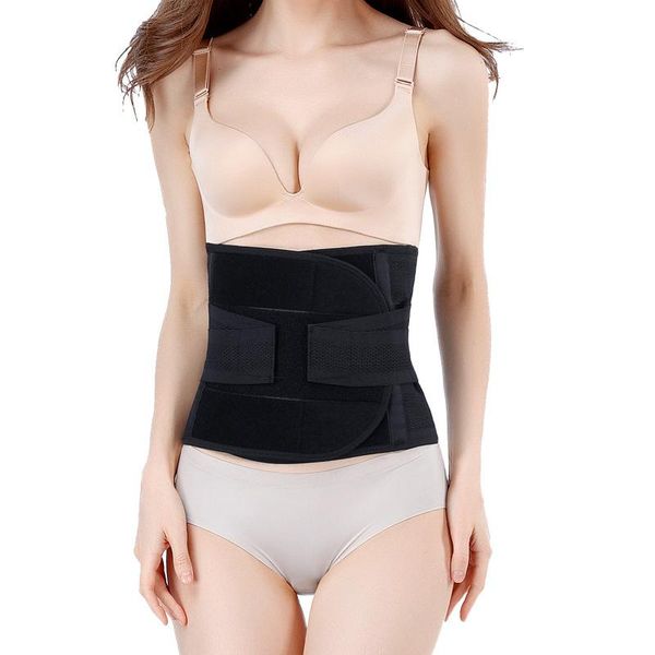 

belts men's and women's sports body-building belt body shaping clothing postpartum waist girdle cummerbunds, Black;brown