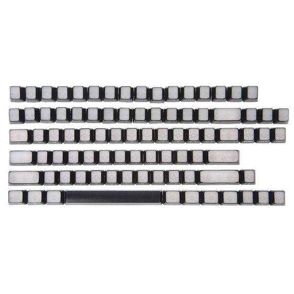 

keyboards lx9b rgb front/side printed backlit keycaps iso ansi layout translucidus for k65 k70 g710 mx