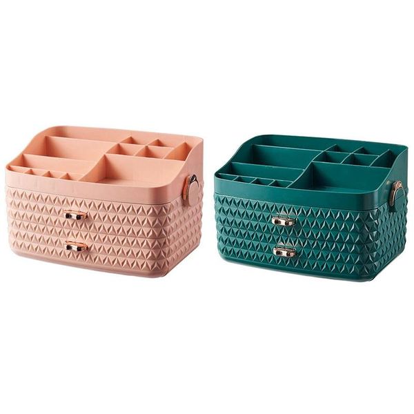 

makeup organizer for cosmetic large capacity cosmetic storage box deskjewelry polish makeup drawer container