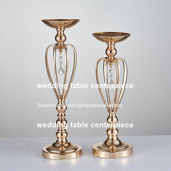 

party decoration style cylindrical flat cover acrylic hanging beads metal wedding