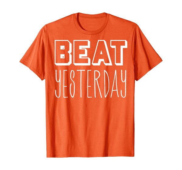 

beat yesterday t-shirt, White;black