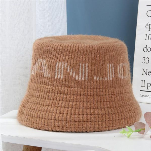 

knitted hats winter beanies hats women thick warm hair ball hat female beanie caps fishman, Blue;gray