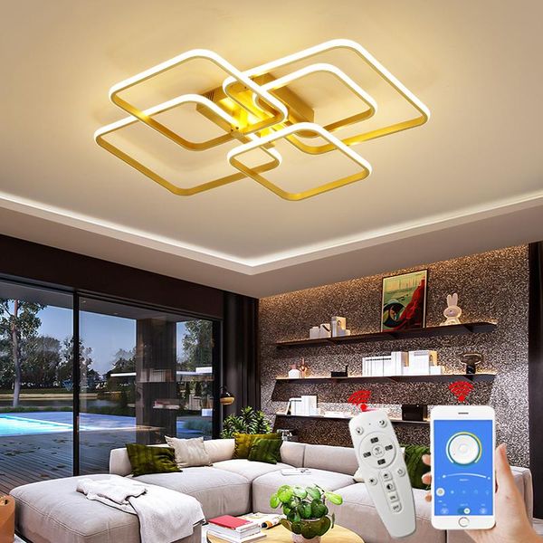 

chandeliers modern led for living room study bedroom lights lampara techo decoration salon chandelier fixtures 90-260v
