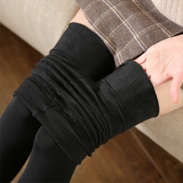 

thin velvet bottoming stockings napped warmth beautiful legs socks bare legs spring, autumn and winter thick, Black;white