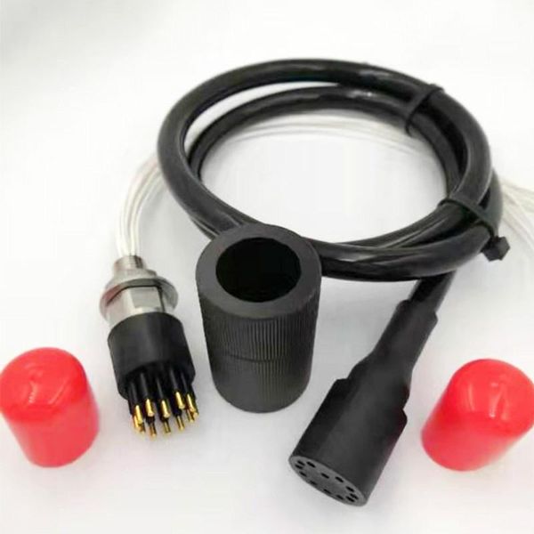 

underwater connectors 12pins 10a standard connectors watertight front panel mount socket bayonet waterproof circular connector