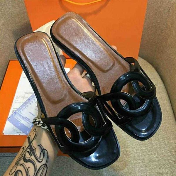 

roulis slippers for women to wear out in summer zlheybs, Black