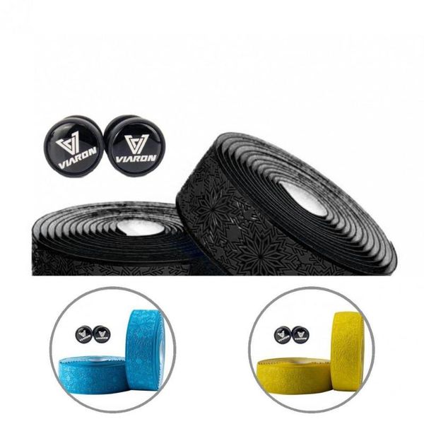 

bike handlebars &components easily clean 1 pair durable anti-skid elastic handlebar tape polyurethane handle absorbing for road