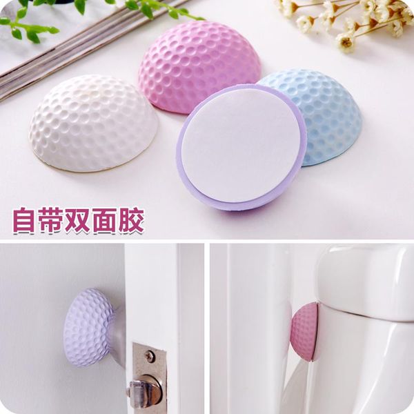 

craft tools thickening silent door wall after bumper pad golf ball style rubber handle lock protective household sundries