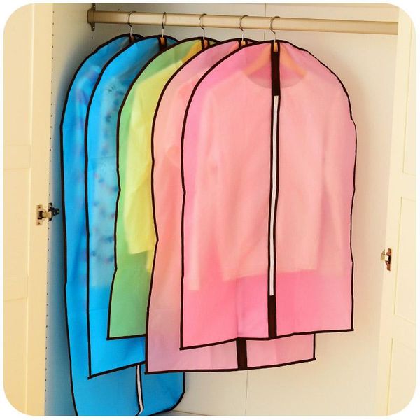 

clothing & wardrobe storage 3 see-through thickened dust bag coat cover suit