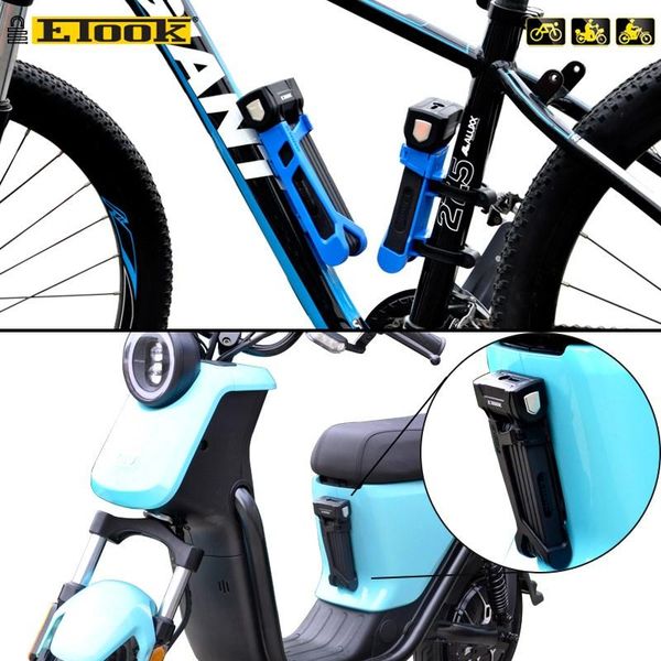 

bike locks etook sell professinal anti theft folding foldable steel bicycle lock for e