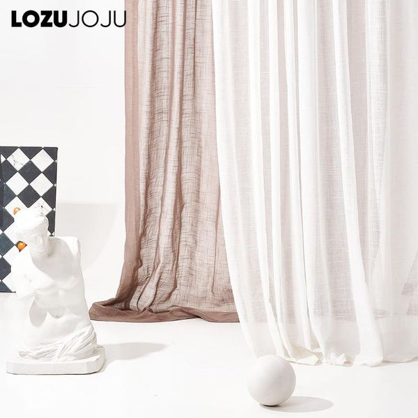 

solid white tulle curtain for living room the bedroom modern organza voile curtains finished window sheer curtains panel