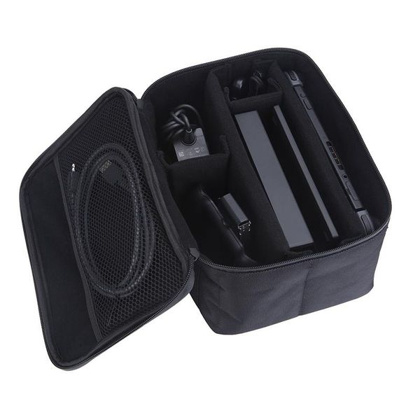 

outdoor gadgets zipper handle carry bag console travel carrying case gamecard holders pouch storage for ns portable eva nintend switch