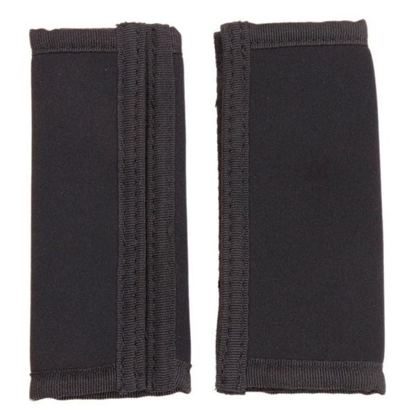 

stroller parts & accessories 1 pair solid baby black pram carriage front handle neoprene magic tape bumper bar cover bebek arabasi