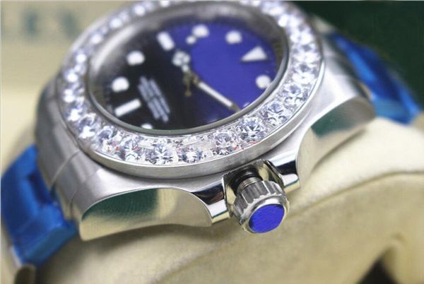 Modische Luxus-Armbanduhr „James Cameron“ Blau Schwarz 116660 44mm Taucheruhr Größere Diamant-Keramik-Lünette Mechanische Herrenuhren Top-Qualität