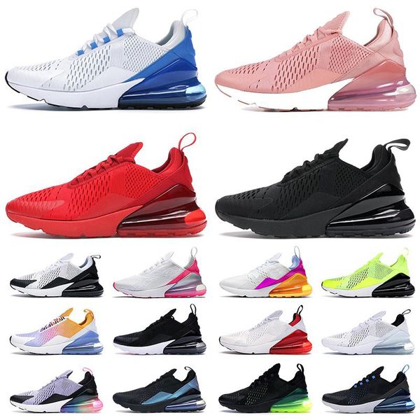 

270 running shoes for mens women light bone triple white black red punch tea berry 270s men trainers outdoor sports sneakers