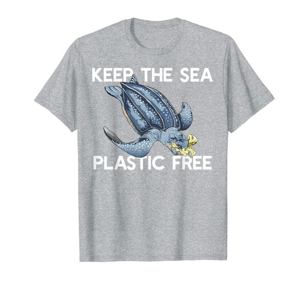 

keep the sea plastic turtle with bag protect ocean meme t-shirt, White;black