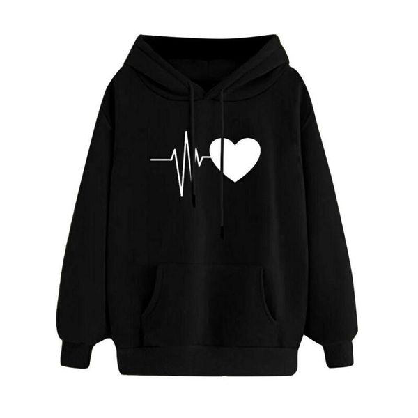 

women's hoodies & sweatshirts women hoodie embroidery sweatshirt sport pullover fashion ladies, Black