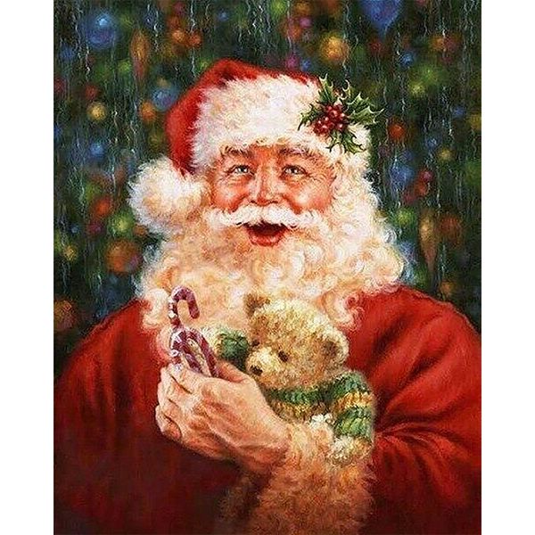 

paintings 2021 digital diy oil painting christmas candy tree year home decoration