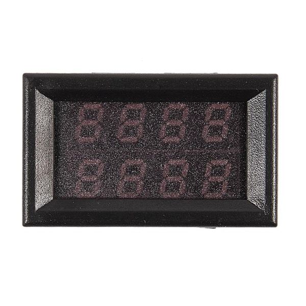 

multimeters dc 0-30v 0-100a red led dual digital display voltmeter ammeter meters