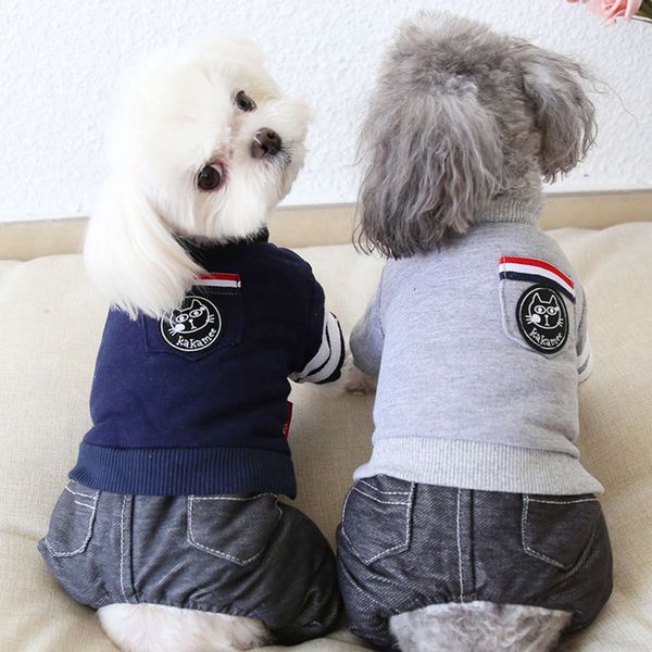 

ysgj fall / winter 2019 new black cat pocket four legged clothing pet clothing dog clothing