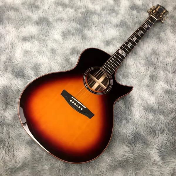 

2021acoustic guitar k oa wood chayore k24ce, 41 inches, rosewood finger board, solid cotaway koa k24 electric guitarr