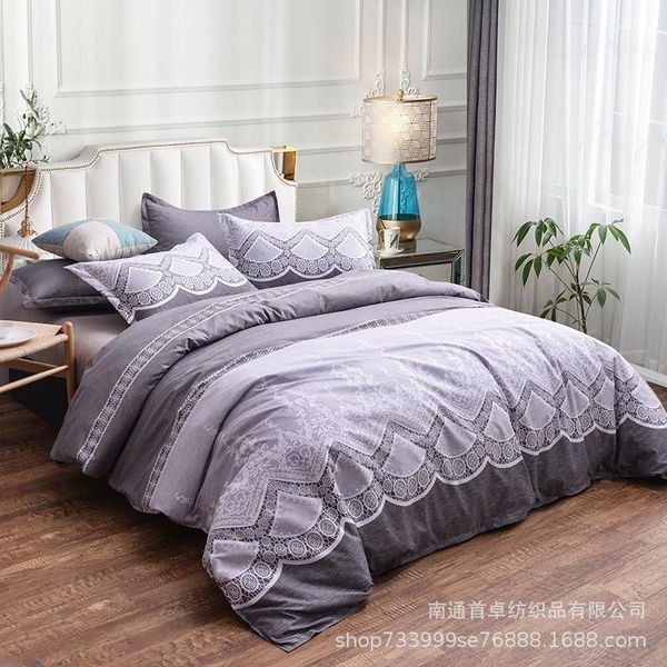 

bedding sets home textile twin king  size bed set bedclothes comforter pillow case