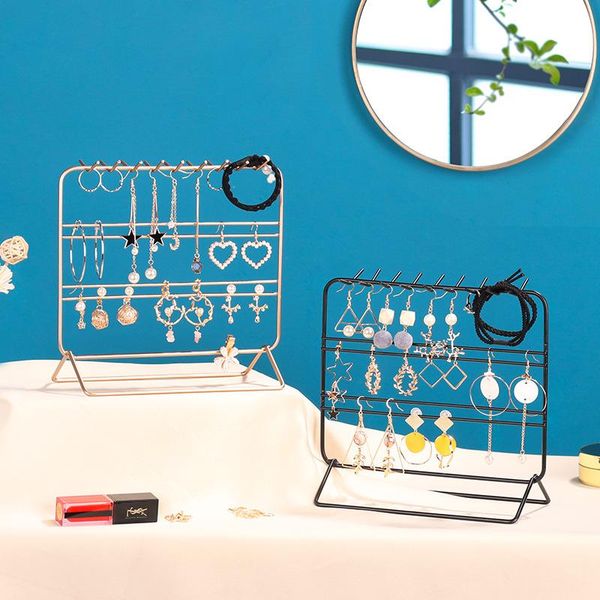 

other home decor nordic style metal jewelry stand decoration creative gift earring necklace storage organizing display