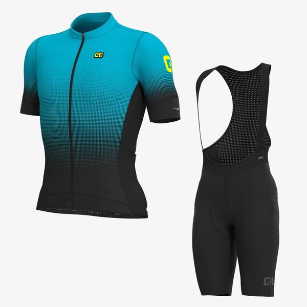 

racing sets summer cycling wear suit breathable team sports bicycle jersey men's short, Black;blue